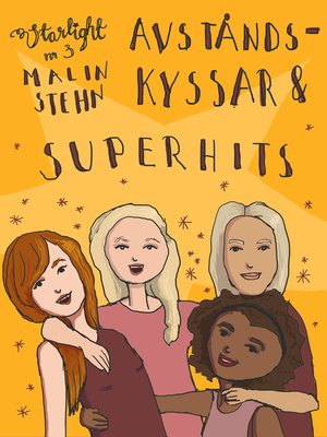 cover image of Avståndskyssar och superhits